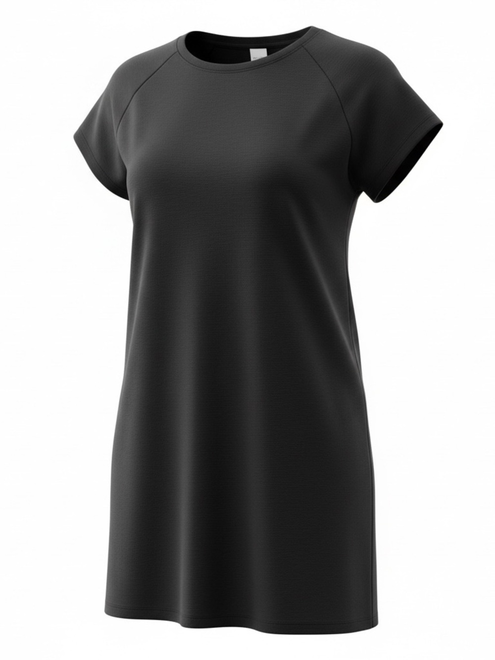 Women's Ideology Black Short Sleeved Tunic Sweater Size Medium